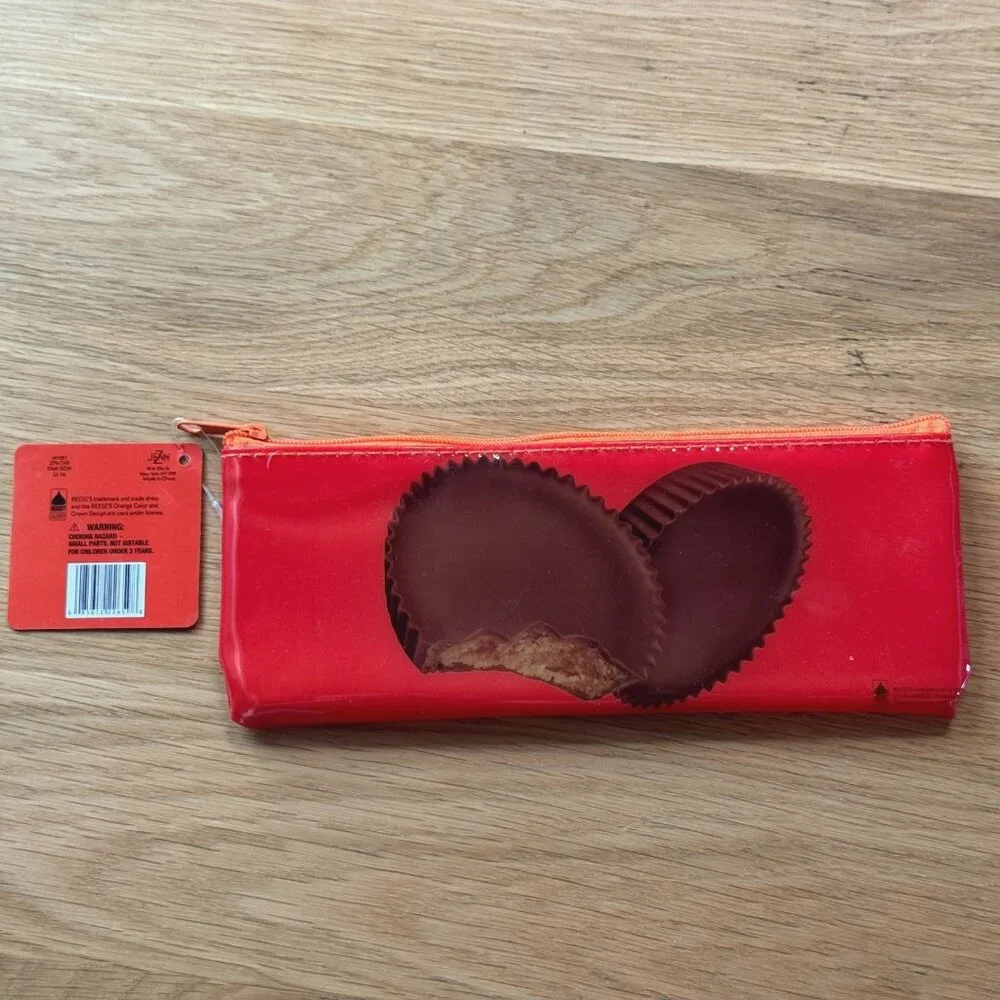 Reese's Peanut Butter Cups Zippered Pencil Case